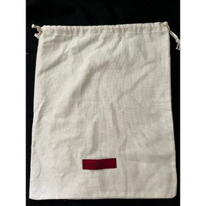 Valentino Garavani Dust Bag Storage Cover White 14" x 11.5"